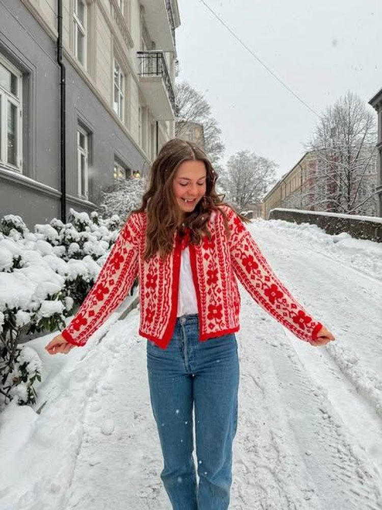 BELLE cardigan fra @Runastrikk