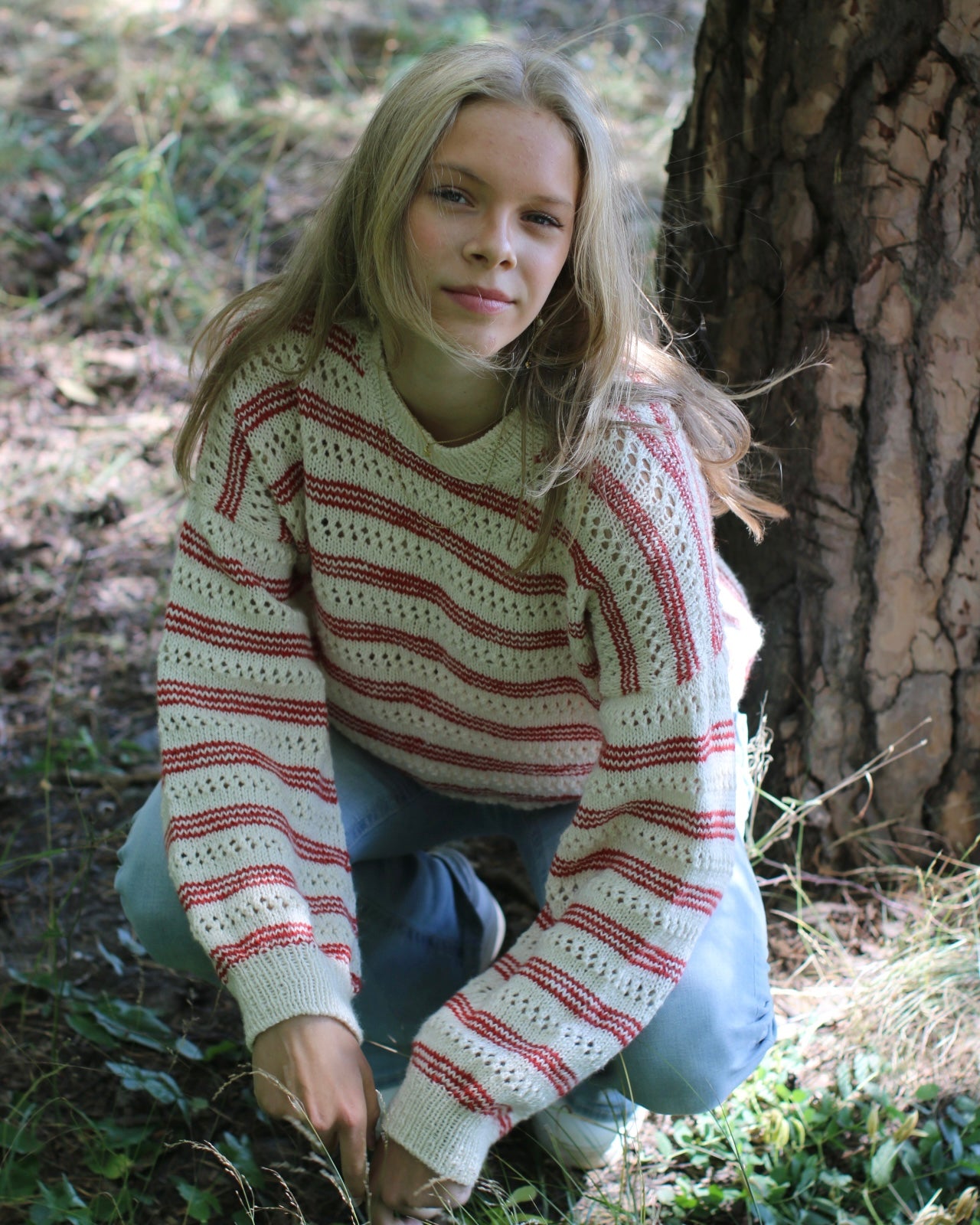 Lace Loop Sweater