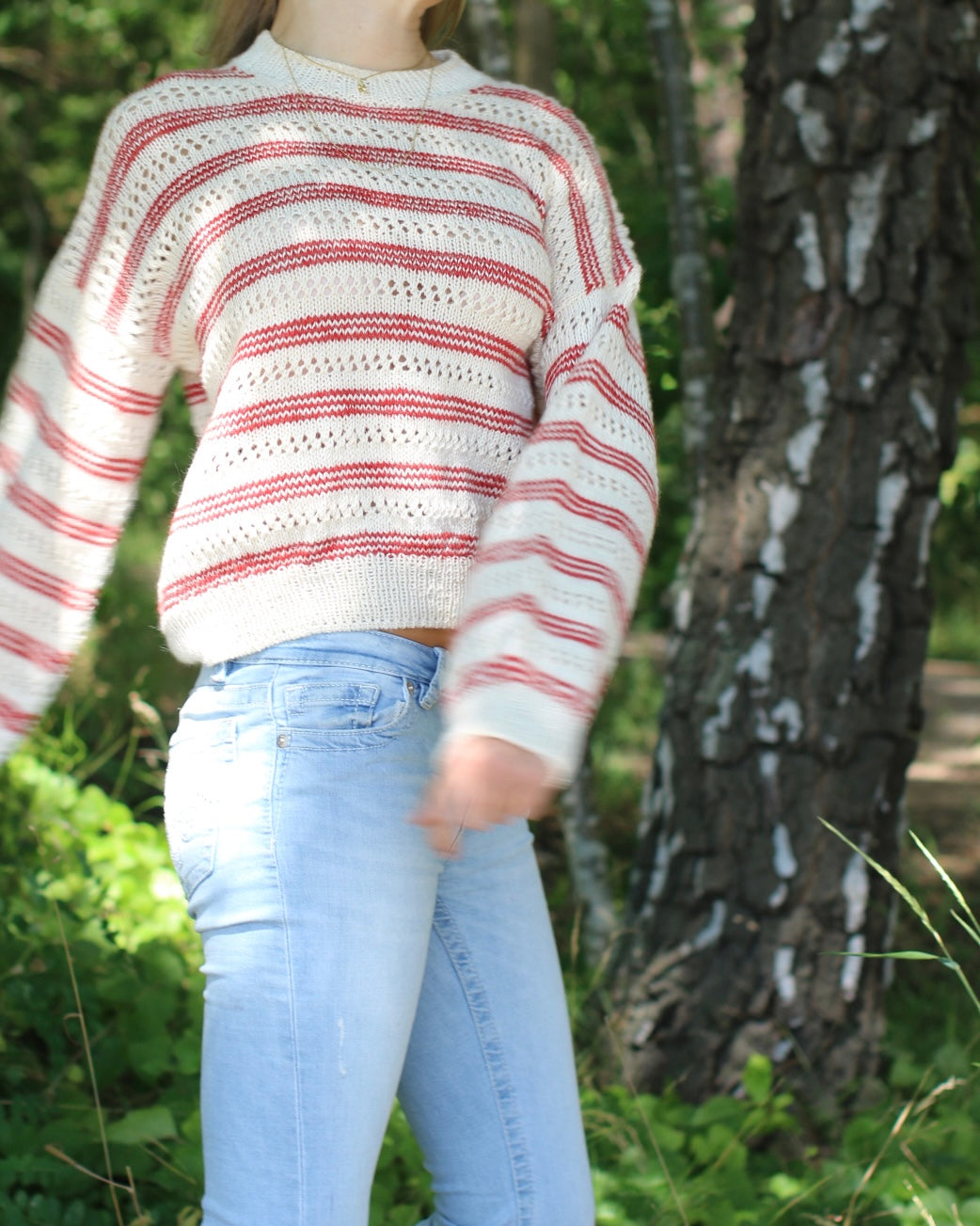 Lace Loop Sweater
