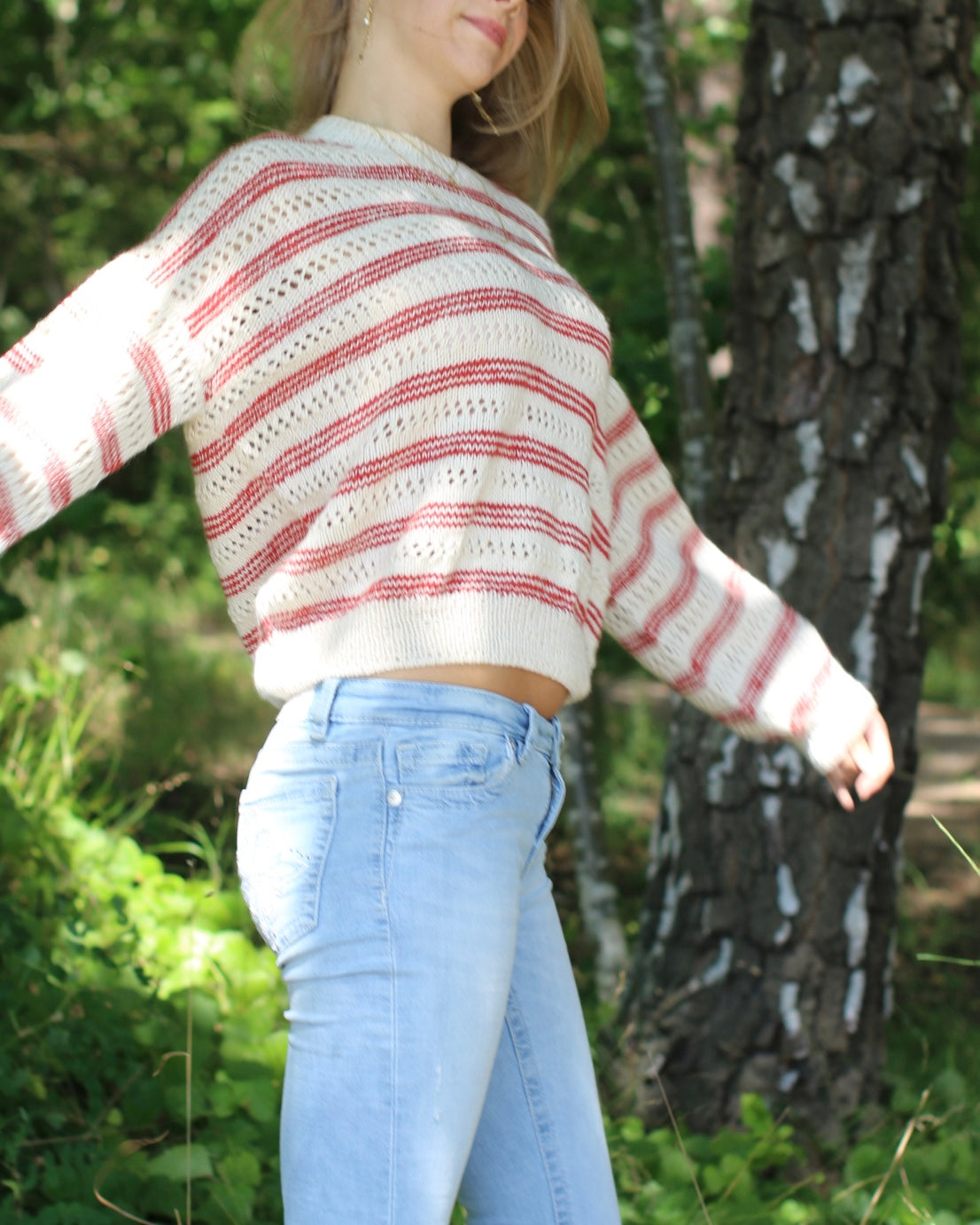 Lace Loop Sweater