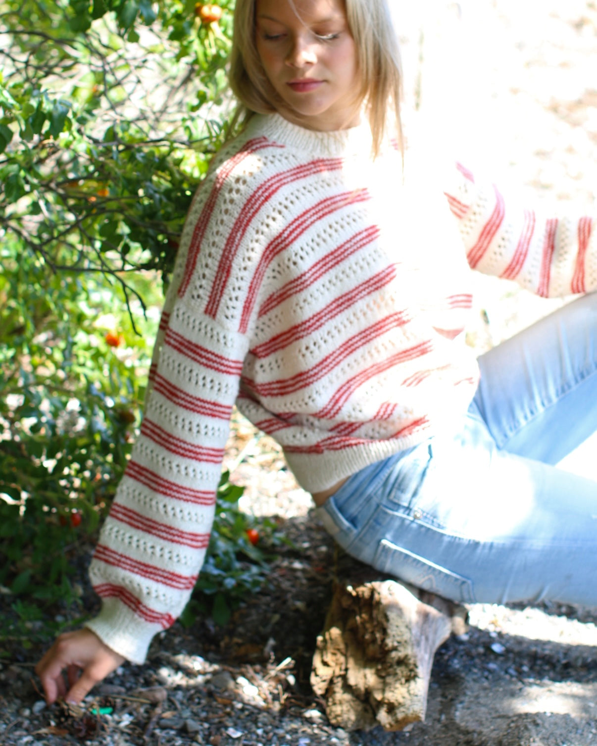 Lace Loop Sweater